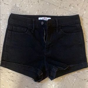 Hollister black shorts